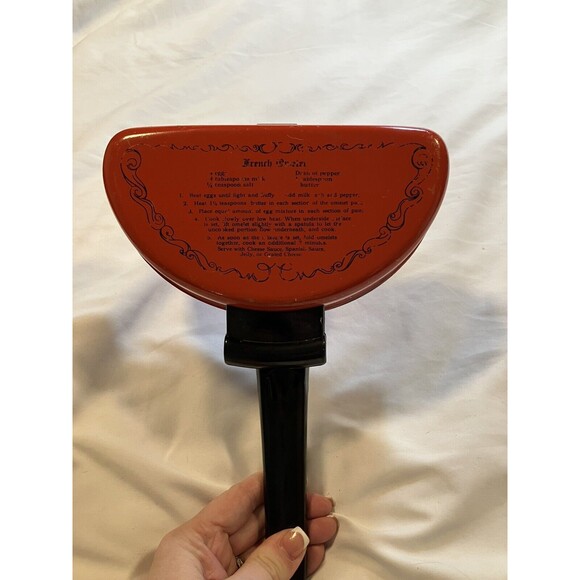 Vintage Mirro French Omelet Maker Skillet  2 Sided Non Stick USA Pan - Picture 2 of 6